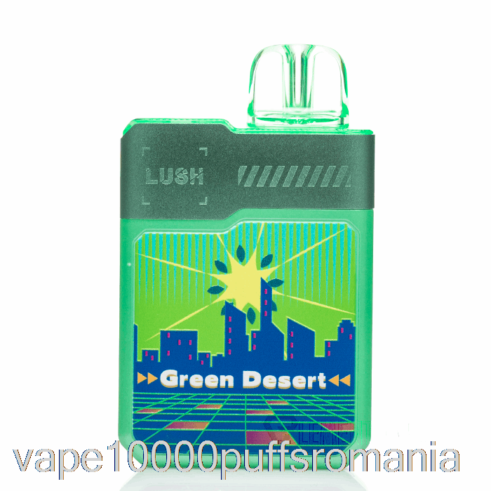 Vape Romania Digiflavor X Geek Bar Lush 20k Desert Verde De Unică Folosință